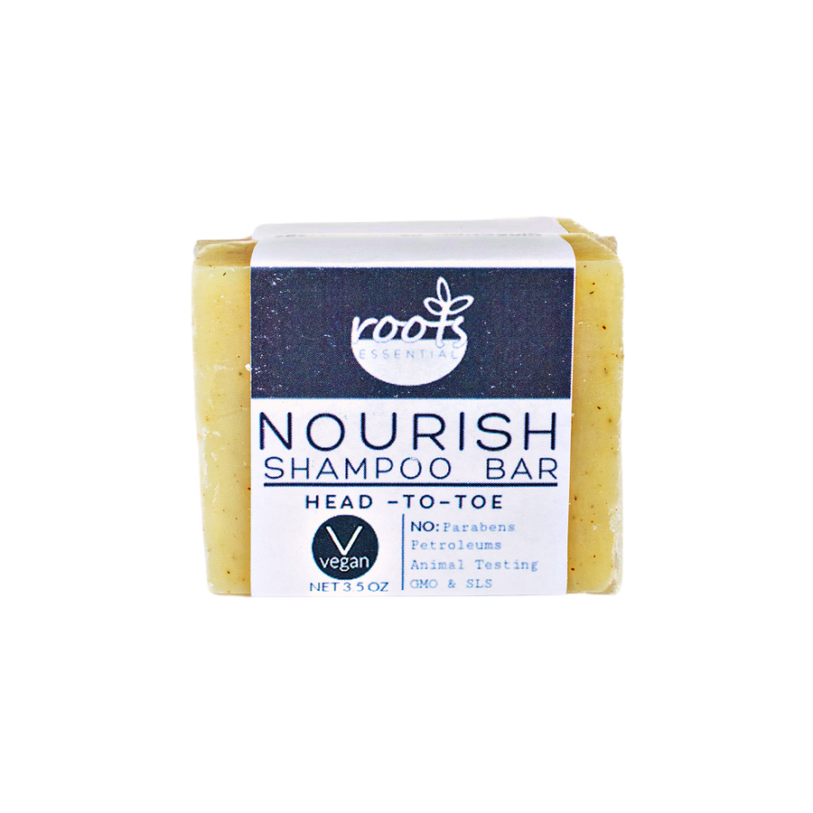 NOURISH Shampoo Bar - All Natural 3.5 oz