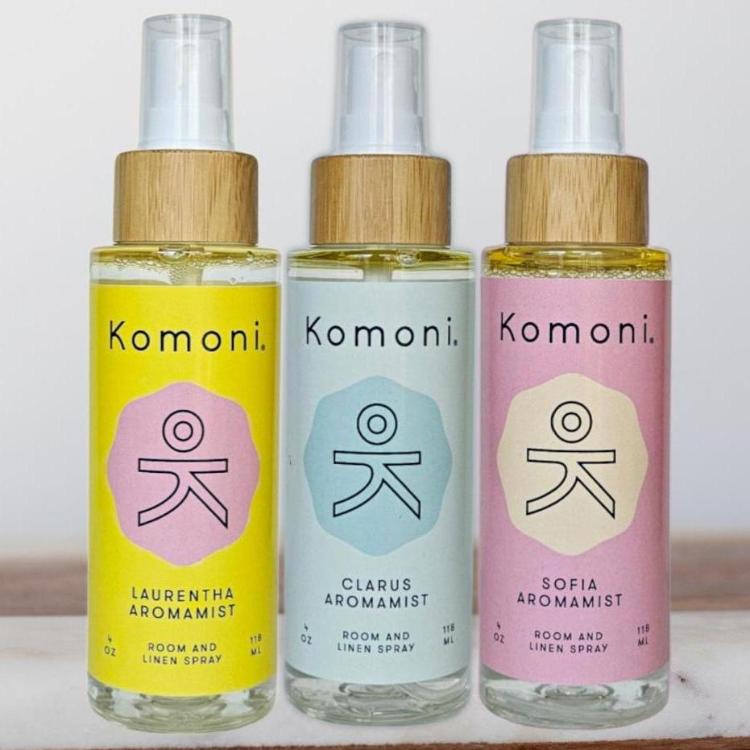 Bundle and save on all 3 aromamists. Clarus clarity, Laurentha uplift, or Sofia calm for body, linen, or room.