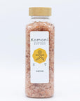 18 oz. bottle of Detox bath soak, handcrafted with Himalayan Salt - rich in trace elements to reduce stress, promote better sleep and overall wellness - features our soothing Detox Ayurvedic Blend of 100% pure essential oils for a soothing, spa-like experience.