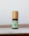 IMMUNITY proprietary blend of pure essential oils in 10 mL bottle with bamboo wood top.