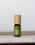 A 10ml vial of Lemongrass pure essential oil with attractive bamboo wood top is steam-distilled  to preserve its invigorating aroma and benefits to relax, refresh your skin, or keep insects at bay.