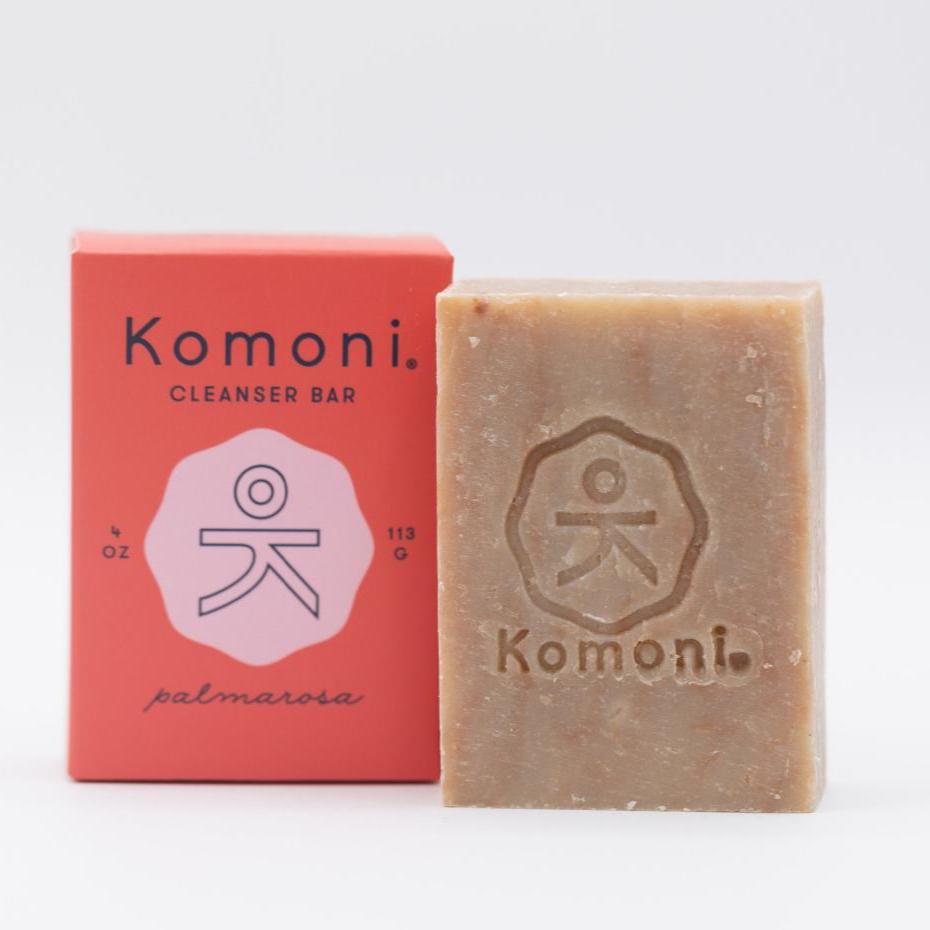 Palmarosa Face & Body Soap Bar is crafted to nourish and hydrate, featuring the floral aromas and skin-soothing benefits of Palmarosa, Geranium, and Rose Absolute essential oils. Known for supporting clean, healthy-looking skin.