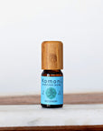 RECOVERY signature ayurvedic blend of pure essential oils in 10 mL bottle with bamboo wood.