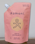 16 oz. pouch of Sofia Aromamist refills spray mister 4 times using 75% less plastic.