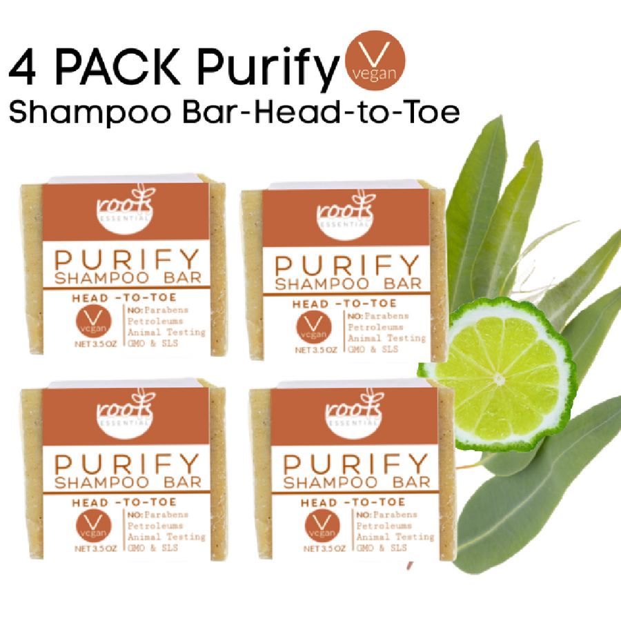 PURIFY Shampoo Bar - All Natural 3.5 oz